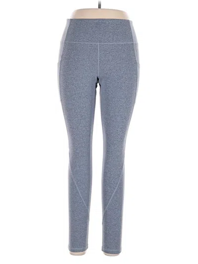 Pre-owned Heathyoga Active Pants In Gray