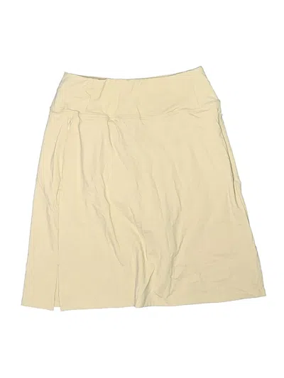 Pre-owned Heathyoga Active Skort In Brown