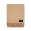 Heating & Plumbing London Brown Love Stories 100% Cashmere Blanket - Toasted Oats
