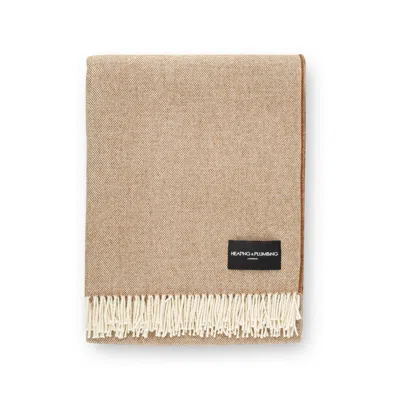 Heating & Plumbing London Daydreams - Merino Lambswool Throw - Brown