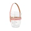 Heating & Plumbing London "happy Go Sparkly" Champagne Bucket - Pink In Pink