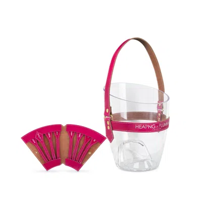 Heating & Plumbing London Pink Champagne Party Toolkit - Fuchsia In Red