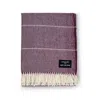 Heating & Plumbing London Pink / Purple Wonderland - Alpaca & Merino Lambswool Blanket - Pink & Purple