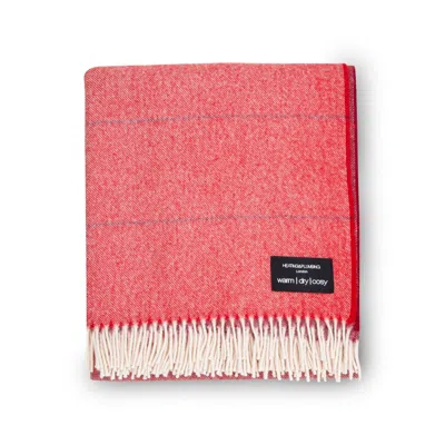 Heating & Plumbing London Red Wonderland - Alpaca & Merino Lambswool Blanket In Multi