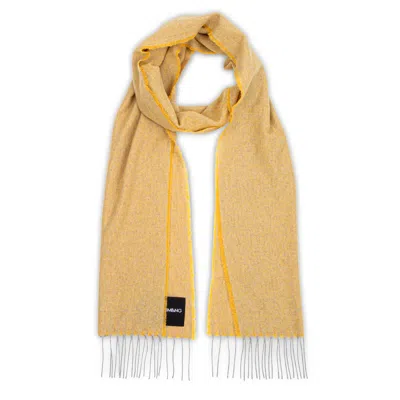 Heating & Plumbing London Women's Yellow / Orange Love Stories Cashmere Scarf - Burnt Yellow