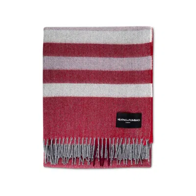 Heating & Plumbing London Wonderland - Alpaca & Merino Lambswool Blanket - Red
