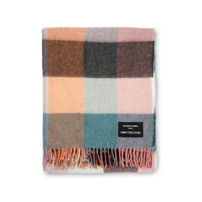 Heating & Plumbing London Wonderland - Alpaca & Merino Lambswool Blanket - Rose Gold In Multi