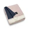 Heating & Plumbing London Wool Blanket With Waterproof Backing - Dusky Pink In Multi