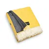 Heating & Plumbing London Yellow / Orange Pure New Wool Picnic Blanket - Somerset Dusk
