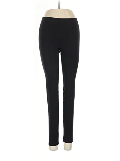 Pre-owned Heattech Active Pants In Black