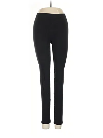 Pre-owned Heattech Active Pants In Black