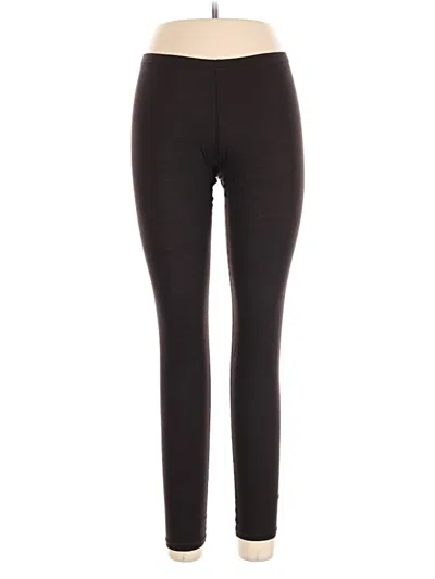 Pre-owned Heattech Active Pants In Black