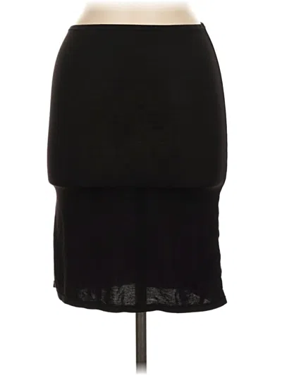 Pre-owned Heattech Casual Skirt In Black