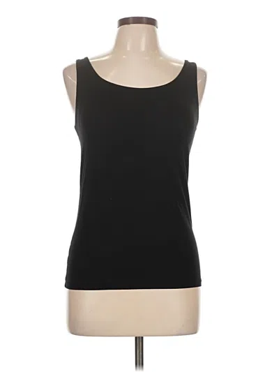 Pre-owned Heattech Tank Top Black Strapless Neckline Tops