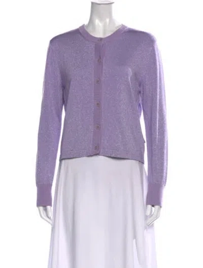 Pre-owned Heaven By Marc Jacobs Crew Neck Sweater In Purple