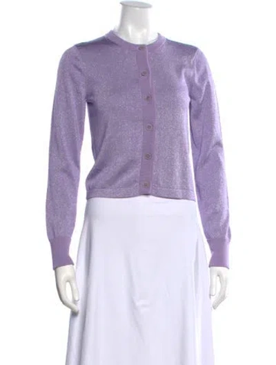 Pre-owned Heaven By Marc Jacobs Crew Neck Sweater W/ Tags In Purple