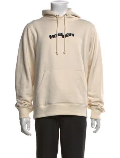 Pre-owned Heaven By Marc Jacobs Graphic Print Crew Neck Hoodie In Neutrals