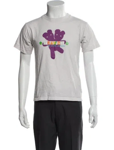 Pre-owned Heaven By Marc Jacobs Graphic Print Crew Neck T-shirt In Black