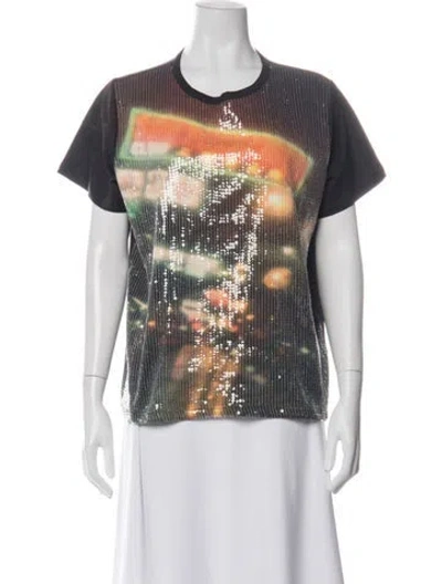 Pre-owned Heaven By Marc Jacobs Graphic Print Crew Neck T-shirt W/ Tags In Multi