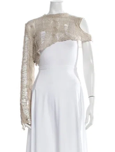 Pre-owned Heaven By Marc Jacobs Linen Crew Neck Sweater In Multicolor