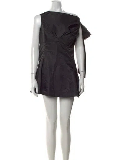 Pre-owned Heaven By Marc Jacobs Nylon Mini Dress In Black