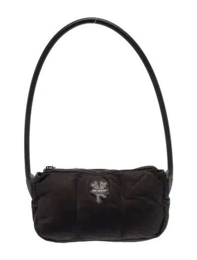 Pre-owned Heaven By Marc Jacobs Nylon Shoulder Bag In Black