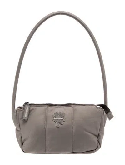 Pre-owned Heaven By Marc Jacobs Nylon Shoulder Bag In Gray