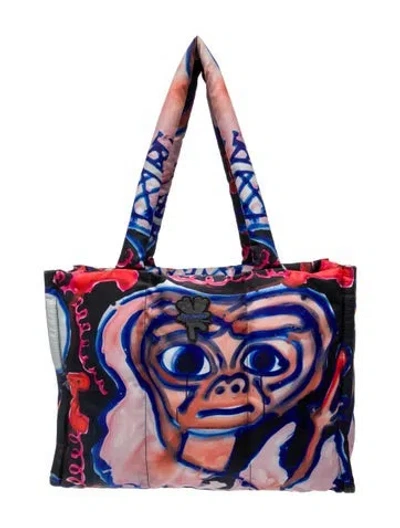 Pre-owned Heaven By Marc Jacobs Nylon Tote In Black