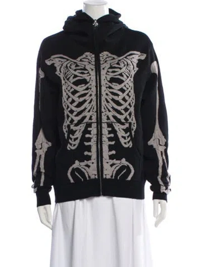 Pre-owned Heaven By Marc Jacobs Printed Jacket In Black