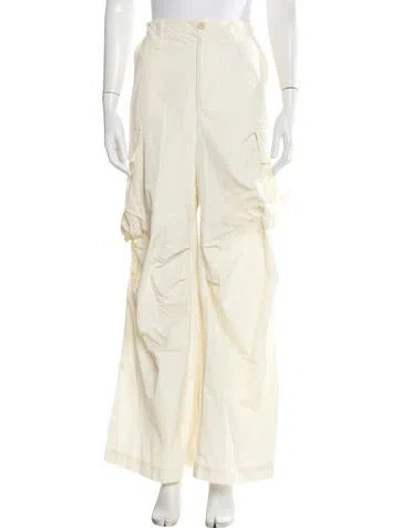 Pre-owned Heaven By Marc Jacobs Wide Leg Pants In Yellow