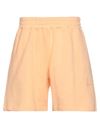 Heaven Door Man Shorts & Bermuda Shorts Apricot Size M Cotton In Orange