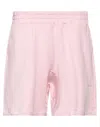 Heaven Door Man Shorts & Bermuda Shorts Pink Size Xl Cotton