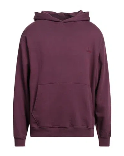 Heaven Door Man Sweatshirt Deep Purple Size Xl Cotton