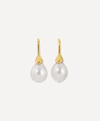 Heaven Mayhem 18ct Gold-plated Odette Drop Earrings