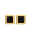 Heaven Mayhem Archer Square Stud Earrings