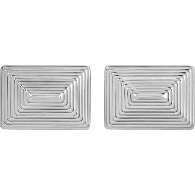 Heaven Mayhem Baby Celeste Earrings In Silver