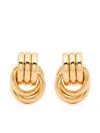 Heaven Mayhem Baby Knot Multi Row Drop Earrings