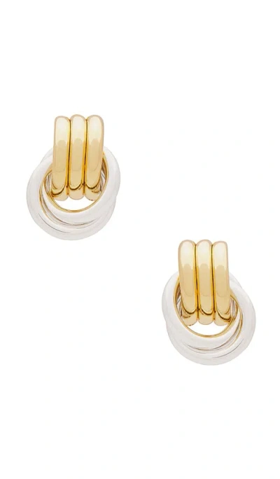 Heaven Mayhem Baby Knot Earrings In Multi