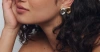 Heaven Mayhem Baby Knot Earrings In Gold