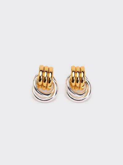 Heaven Mayhem Baby Knot Earrings In Red