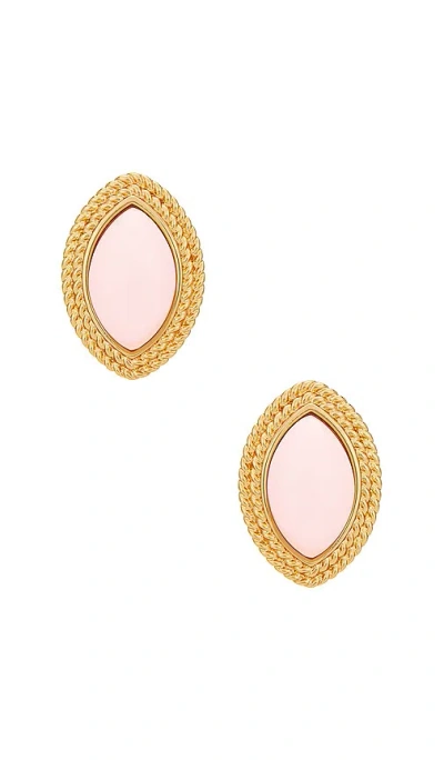 Heaven Mayhem Butter Earrings In Metallic Gold