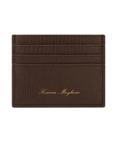 Heaven Mayhem Cardholder In Espresso