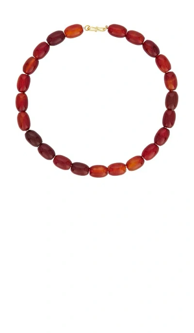 Heaven Mayhem Clementine Necklace In Red