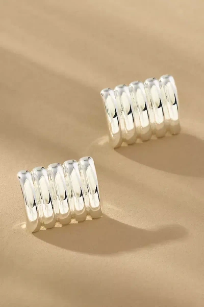 Heaven Mayhem Clemmie Post Earrings In Silver