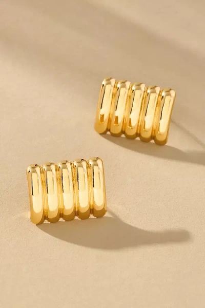 Heaven Mayhem Clemmie Post Earrings In Gold