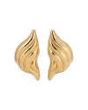 Heaven Mayhem Croissant Earrings In Gold