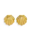 Heaven Mayhem Crown Drop Earrings In 18k Gold Plated