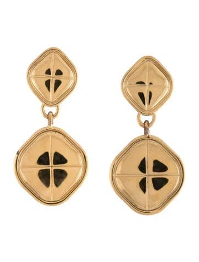 Pre-owned Heaven Mayhem Drop Alma Clip-on Earrings In Multicolor