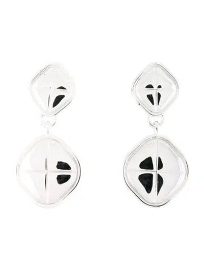 Pre-owned Heaven Mayhem Drop Alma Clip-on Earrings In Multicolor