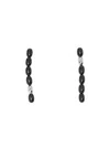 Heaven Mayhem Edith Drop Earrings In Black